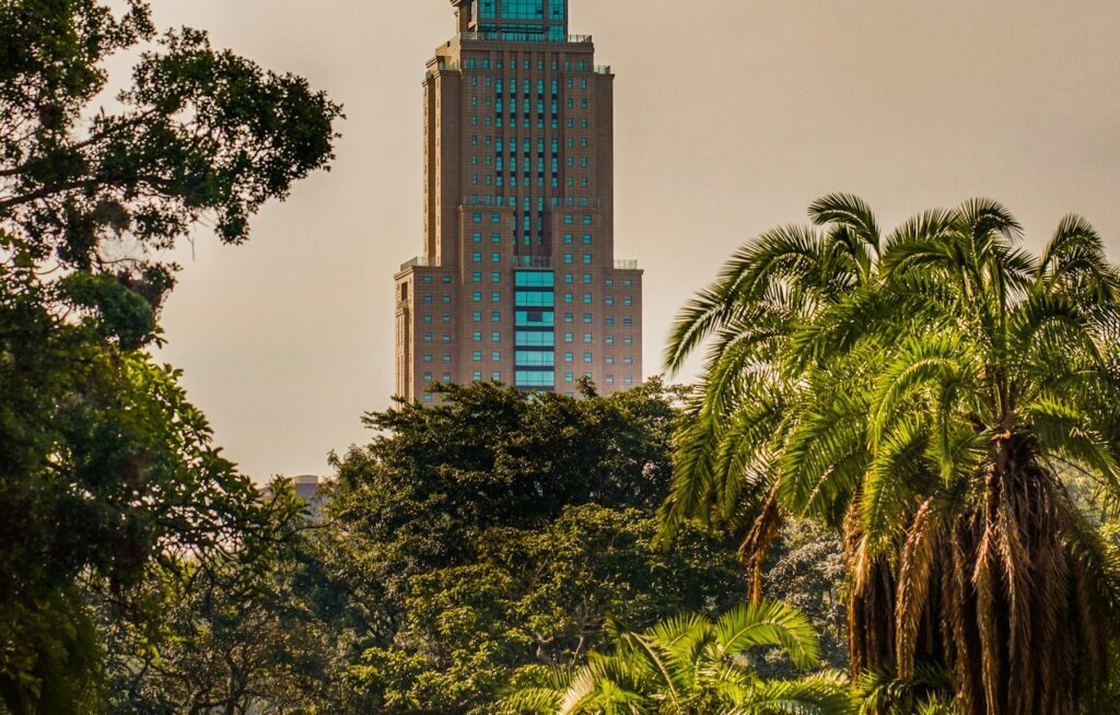 Civic building representing public service and institutional responsibility