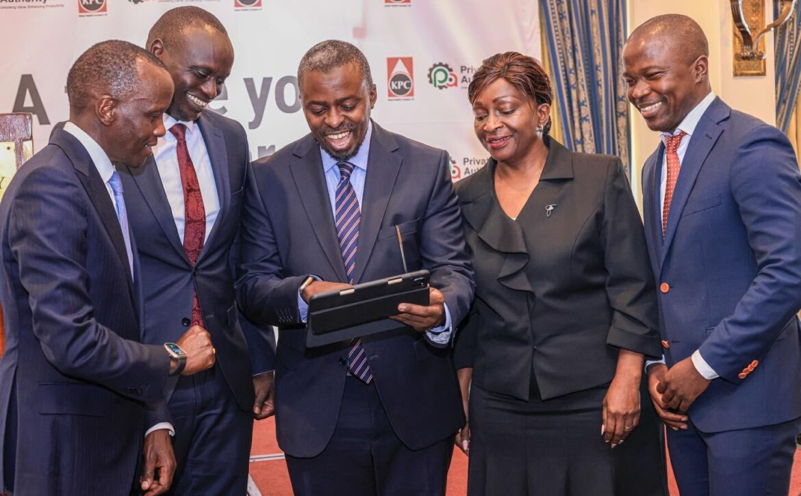 Stakeholders reviewing Kenya Pipeline Company IPO information